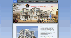 Desktop Screenshot of dorabjeeestates.com